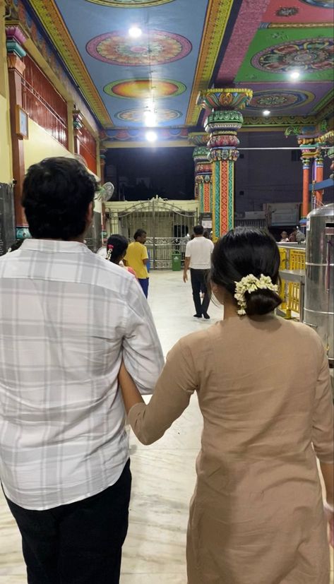 Temple Date Aesthetic Couple, Couple At Temple, Love Couple Images Hd, Desi Love, Couples Vibe, Couple Picture Poses, My Kind Of Love, Best Poses For Pictures, Instagram Ideas Photography