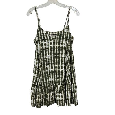 Nwt Urban Outfitters Green Cream Tie Dye Mini Sundress V Neck Brand New With Tags Attached! Size Small Tie Dye, Mini, Sundress, Girly, Picnic, Boho, Basic, Girly, Flirty, Dainty, Cottagecore W-1 Girly Picnic, Mini Sundress, Urban Outfitters Dress, Green Cream, Trending Accessories, Jean Coat, Trending Shoes, Sundress, Urban Outfitters