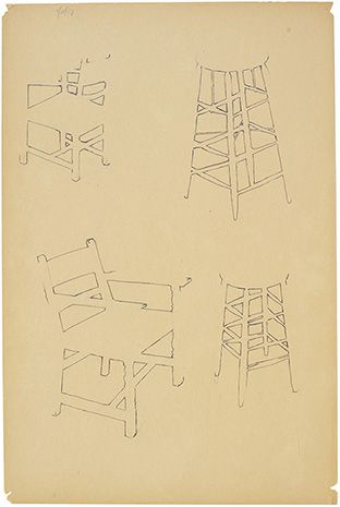 Chairs Drawing, Negative And Positive Space, Negative Space Art, Anni Albers, Space Drawings, Observational Drawing, Comfortable Office, Elements And Principles, Principles Of Art