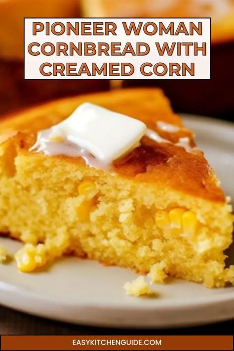 Last Updated on June 20, 2023 Pioneer Woman Cornbread with Creamed Corn is a delicious and comforting dish that’s easy to make.  This classic combination of cornbread and creamed corn is sure to be a hit with your family, friends, or dinner guests! It’s made with simple ingredients. Enjoy this delicious meal for breakfast, lunch, ... Read more Corn And Sour Cream, Pioneer Woman Cornbread, Cornbread With Creamed Corn, Recipe Cornbread, Sour Cream Cornbread, Creamed Corn Cornbread, Jiffy Recipes, Jiffy Cornbread Recipes, Best Cornbread Recipe