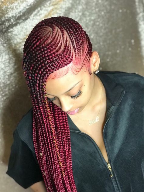 Pinterest:@jalissalyons Box Braids Pictures, Lemonade Braids Hairstyles, Best Lemonade, Hair Colorful, Lemonade Braids, Feed In Braids Hairstyles, Girls Hairstyles Braids, Girls Braids, Cornrow Hairstyles