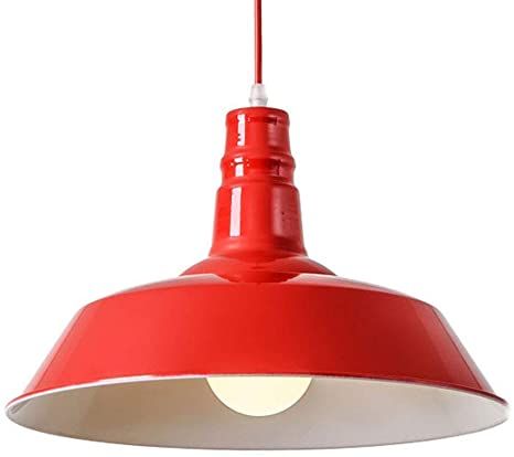 Red Pendant Light, Mario Room, Chandeliers For Living Room, Lights Over Kitchen Island, Industrial Hanging Lights, Hanging Lights Kitchen, Red Chandelier, Island Hotel, Red Couch