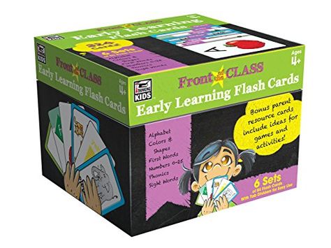 Grades PK  3 Early Learning Flash Cards *** Find out more about the great product at the image link. Note:It is Affiliate Link to Amazon. Infant Learning, Addition Flashcards, Math Flash Cards, Educational Flash Cards, Sight Word Flashcards, Teaching English Online, Richard Scarry, Kid Flash, Flashcards For Kids