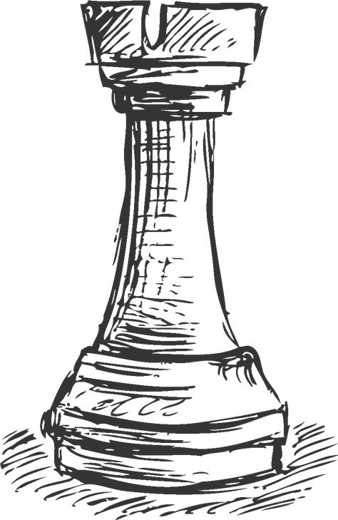 Chess Piece Drawing, Chess Drawing, Chess Piece Tattoo, Chess Tattoo, Drawing Png, Chalk Drawings, Easy Doodle Art, Pencil Art Drawings, Book Art Drawings