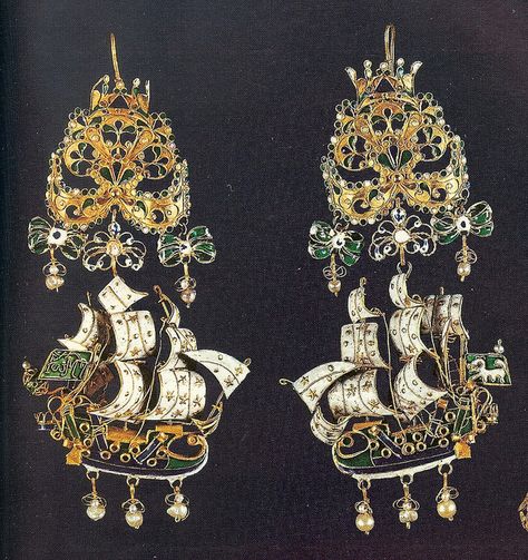 Rococo Jewelry, 18th Century Jewelry, Baroque Jewelry, Benaki Museum, Historical Jewellery, Medieval Jewelry, Greek Jewelry, Ancient Jewelry, Greek Island