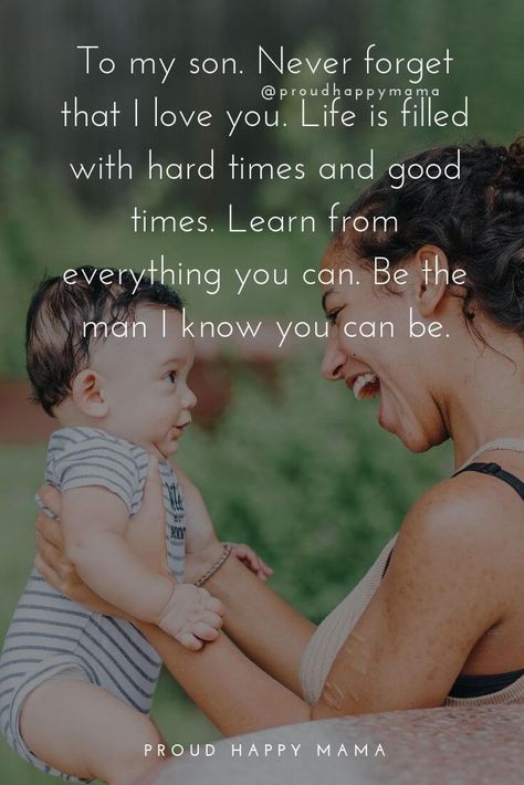 Mother son quotes to celebrate the special bond that exists between and mother and her son! Be inspired with these inspirational mother and son quotes for mom and son. Find the best mother son quotes, mother son bond quotes, love between mother and son quotes, son quotes, Mothers Day quotes from son, and National Sons Day quotes. #mothersonquotes #momquotes #sonquotes #mothersdayquotes Mother And Son Quotes, Son Love Quotes, Love My Son Quotes, Mother Son Quotes, Love My Kids Quotes, Son Quotes From Mom, Best Mom Quotes, Sons Day, The Good Son