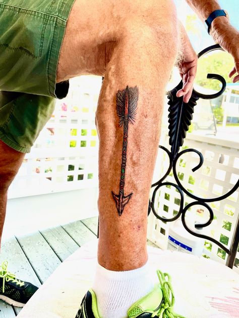 Masculine Arrow Tattoo, Native American Arrow Tattoo, Native American Arrow, Arrow Tattoo, Tattoo Styles, Tattoo Art, Fish Tattoos, Jesus Fish Tattoo, Watercolor Tattoo