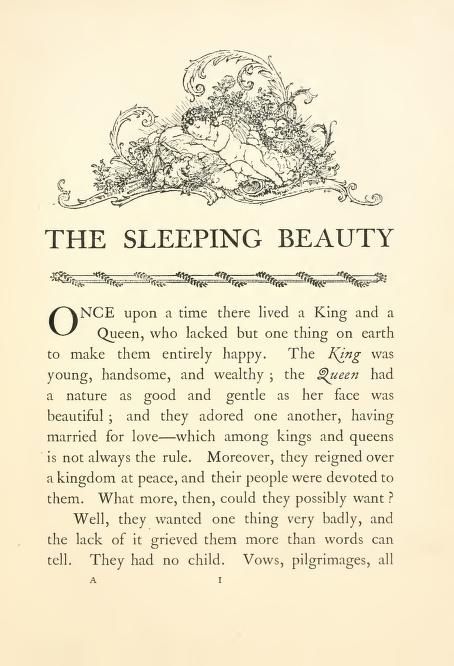 Sleeping Beauty & Other Traditional Fairy Tales : Free Download, Borrow, and Streaming : Internet Archive Sleeping Beauty Book, Traditional Fairy Tales, Kertas Vintage, The Garden Of Words, The Sleeping Beauty, Seni Vintage, Desain Quilling, Fairy Aesthetic, Old Book Pages