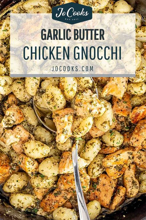 Experience the epitome of comfort food with this quick and easy Garlic Butter Chicken Gnocchi! Perfect for weeknight dinners or special occasions. #GarlicButterChicken #GnocchiRecipes #30MinuteMeals #ComfortFood #EasyWeeknightDinner Chicken Dish Recipes, Easy Garlic Butter Chicken, Dish Recipes Easy, Gnocchi Recipes Easy, Easy Garlic Butter, Gnocchi Dishes, Keto Kitchen, Chicken Gnocchi, Garlic Butter Chicken