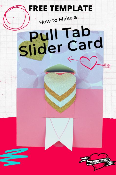 Pull Tab Slider Card - PG Crayola Coloring Pages, Pop Up Card Templates, Mickey Mouse Coloring Pages, Slider Cards, Cricut Cards, Fancy Fold Cards, Card Tutorial, Cricut Tutorials, Fancy Folds