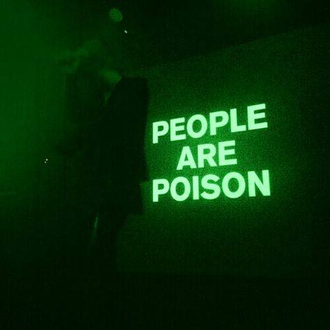 people are poison #greenglow #aestheticgreen #lights #light #green #aesthetic #colors #tagforlikes #instafollow #L4L People Are Poison, Neon Sign, Neon, Green