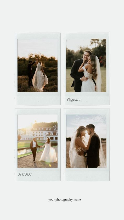 Make your photos stand out with these stunning and so easy to use 50 Instagram Story templates #templates #photography #instagramtemplates #collagetemplates #socialmedia #weddingphotography #sale Wedding Instagram Story Template, Photographer Instagram Story, Wedding Instagram Story, Wedding Photography Templates, Ig Story Template, Templates Aesthetic, Aesthetic Business, Photographer Instagram, Social Media Photography