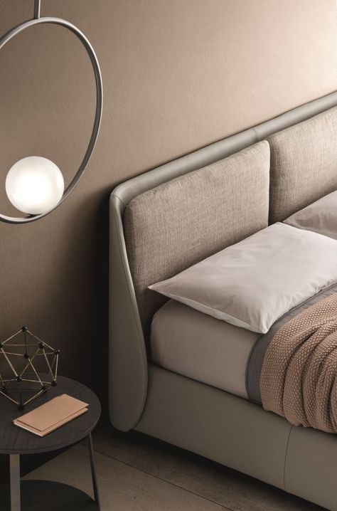 Cushion Beds, Modern Contemporary Bed, Contemporary Beds, Bed Night, Ditre Italia, Bed Back Design, Bed Backrest, Bed Headboard Design, Modern Headboard