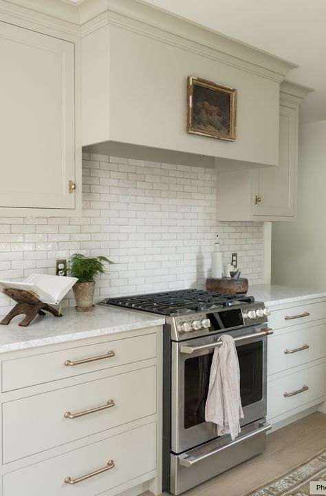 Brick Ranch Gallery — Stoffer Home Cabinetry Stoffer Home, Taupe Kitchen, Beige Cabinets, Brick Ranch, Shaker Cabinets, House Tiles, January 7, White Kitchen Cabinets, Cabinet Colors