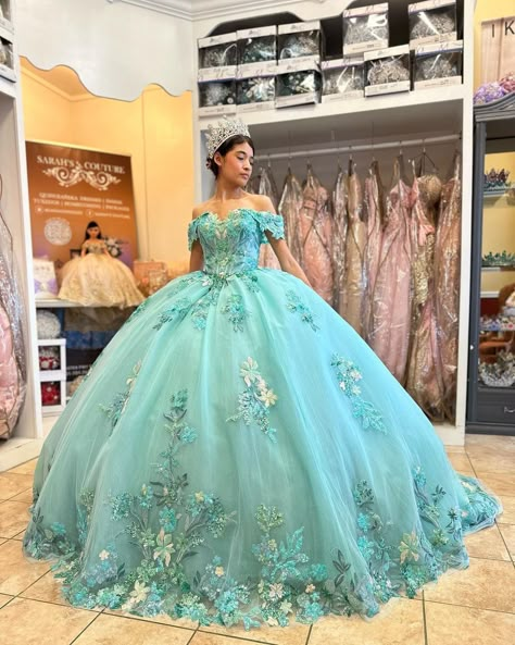 Turquoise Quinceanera Dress, Quinceanera Teal Dresses, Sea Blue Quinceanera Dresses, Turquoise Sweet 16 Dress, Moana Sweet 16 Dress, Blue And Green Quinceanera Dresses, Teal Xv Dresses, Teal Dress Quinceanera, Teal Blue Quinceanera Dresses