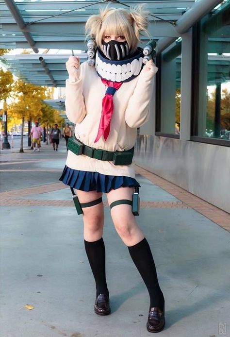 Hero Academia Cosplay, Toga Costume, Toga Party, Belle Cosplay, My Hero Academia Cosplay, Mha Cosplay, Kostum Cosplay, Goddess Costume, Epic Cosplay