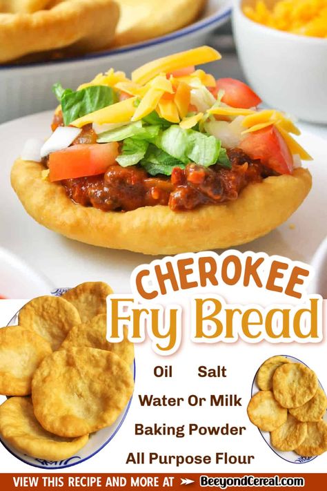 Authentic Fry Bread Native American, Fry Bread With Yeast, Indian Bread Recipes Native American, Fluffy Indian Fry Bread, Native American Tacos, Indian Tacos Recipe Frybread With Yeast, Fried Indian Bread, Indian Tacos Native Americans, Native American Fry Bread Recipe With Yeast