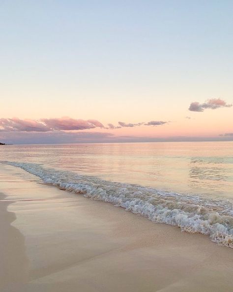 Ocean Beach, Light Pink, Water, Pink