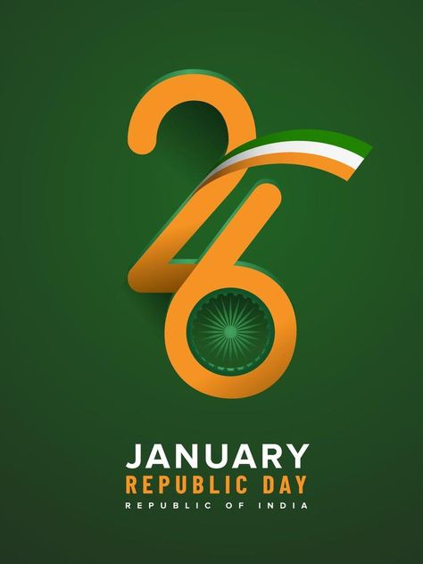 Collection of India 26 January republic day card illustration. For greeting card, background, poster, book cover, banner, post design. Republic Day Card, 26 January Republic Day, Greeting Card Background, Poster Book, 26 January, Card Background, Vector Banner, Banner Ad, Republic Day