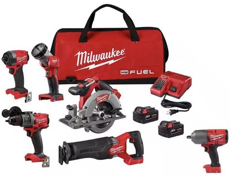 Save Money By Getting Your Hands on A Milwaukee Combo Kit If you’re on the Milwaukee battery platform and want […] The post Best Milwaukee Combo Kits 2023 appeared first on Pro Tool Reviews. Milwaukee Power Tools, Sliding Compound Miter Saw, Rolling Tool Box, Milwaukee Fuel, Compound Mitre Saw, Saw Tool, Milwaukee M18, Milwaukee Tools, Reciprocating Saw