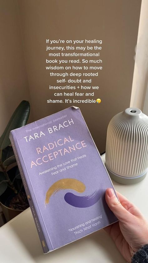 Tenk Positivt, Tara Brach, Radical Acceptance, Empowering Books, Healing Books, Best Self Help Books, 100 Books To Read, Self Development Books, Unread Books