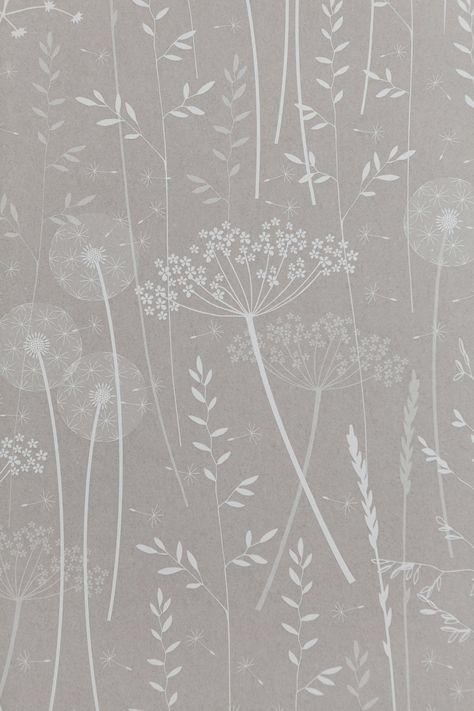 Elle Wallpaper, Dreamy Meadow, Relaxing Bedroom Decor, Lifestyle Wallpaper, Meadow Wallpaper, Grey Wallpaper Iphone, Vinyl Wall Covering, Pink Botanical, Inspired Wallpaper