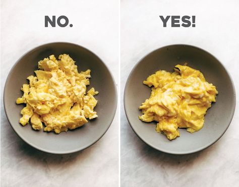 The absolute best soft scrambled eggs of my life! No strange ingredients or methods - just four quick and easy secrets to the best scrambled eggs of your life. | pinchofyum.com Egg Meals, Soft Scrambled Eggs, Best Scrambled Eggs, Hp Sauce, Breakfast Enchiladas, Eggs Breakfast, Cooking Seafood, Eggs Recipe, Egg Muffins