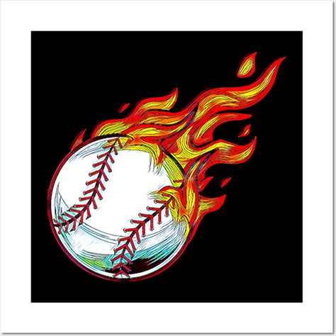 Baseball T-Shirt For Baseball Lover -- Choose from our vast selection of art prints and posters to match with your desired size to make the perfect print or poster. Pick your favorite: Movies, TV Shows, Art, and so much more! Available in mini, small, medium, large, and extra-large depending on the design. For men, women, and children. Perfect for decoration. Color Drawing Art, Baseball Posters, Baseball Art, Colorful Drawings, Major League Baseball, Baseball T Shirt, Art Stuff, Baseball Tshirts, Painted Rocks