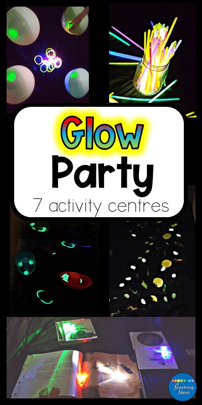 Glow Party Ideas for Kids - Hands-On Teaching Ideas Glow Party Ideas, Glow In The Dark Party, Glow Birthday Party, Experiments Kids, Science Stem, Party Ideas For Kids, Toy Boats, Glow Birthday, Dark Party