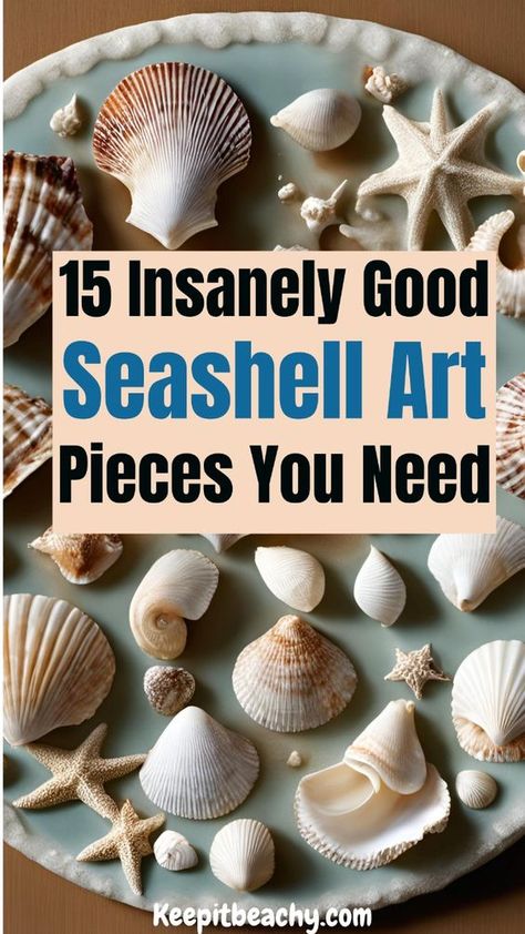 Diy Seashell Gifts Ideas, Ways To Display Seashells Ideas, What To Do With Seashells From The Beach, Shell Frame Diy, Shells Diy Crafts, Mosaic With Shells, Shell Crafts To Sell, Seashell Wall Art Diy, Seashells Crafts Ideas