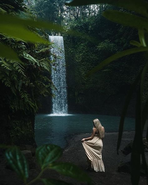 What could be more beautiful than chasing falls between the wild? 🍃 · Tibumana waterfall is a beautiful hidden paradise and just up the… Nature Adventure, Beautiful Places In The World, Ubud, Beautiful Places, Bali, Paradise, Indonesia, In This Moment, Water