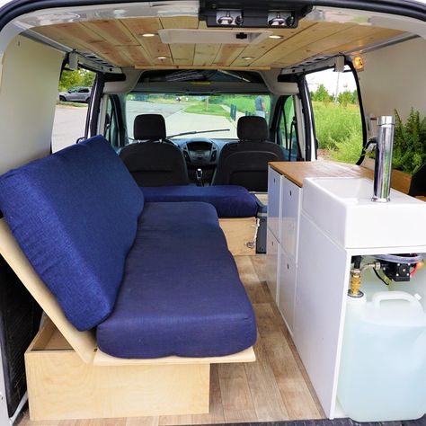 Custom Ford Transit Connect Campervan For Rent — Discover Campervans - Campervan Rentals Denver Colorado Transit Custom Camper, Ford Transit Custom Camper, Campervan Rental, Pillow Storage, Ford Transit Custom, Custom Campers, Safety Kit, Ford Transit Connect, Campervan Life