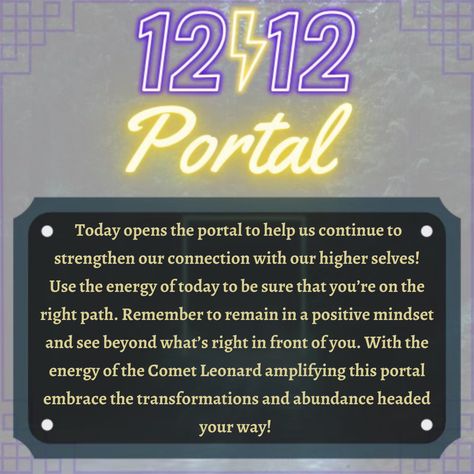 1212 Portal Affirmations, 12/12 Portal Tarot Spread, 12 12 Portal, 1212 Portal, Astrology Knowledge, Portal Magic, Third Eye Awakening, Birth Charts, Sagittarius Season