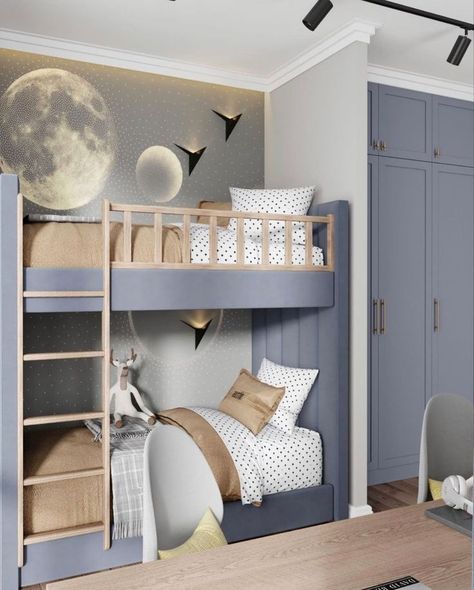 kids bedroom decor kids bedroom ideas kids bedroom design kids bedroom furniture kids bedroom set kids bedroom color ideas kids bedroom paint colors kids bedroom furniture set Built In Bunk Beds With Wardrobe, Bunk Bed Designs Modern, Bunk Bed Styling, Cute Kids Bedroom Ideas, Bunk Bed Kids Room, Bunk Beds Bedroom, Bunkbed Ideas, Kids Bedroom Bunk Bed, Cute Kids Bedroom