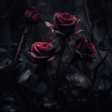 Deep Red Roses Aesthetic, Red Rose Dark Aesthetic, Alkaline Aesthetic, Blood Roses Aesthetic, Dark Crimson Rose, Dark Roses Aesthetic, Dark Red Roses Aesthetic, Rose Aesthetic Dark, Rose Dark Aesthetic