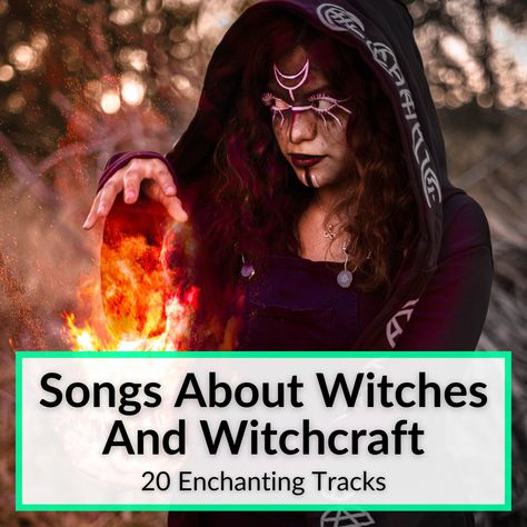 Witchy Songs, Witch Songs, Witch Playlist, Witchcraft Resources, Music Witch, Witch Apps, Witch Cabin, Witch Music, Witch Recipes