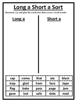 #Long_A_Vowel_Worksheets #Long_And_Short_Vowel_Activities #Long_Vowel_A_Worksheets #Short_And_Long_Vowels_Worksheet Long A Vowel Worksheets, Short Long Vowels, Long Vowel A Worksheets, Long And Short Vowels Worksheets, Long Vowel Sounds Activities, Short Vowel And Long Vowel, Vowel Sounds Worksheets, Long Vowel Sounds Worksheets, Short A Activities