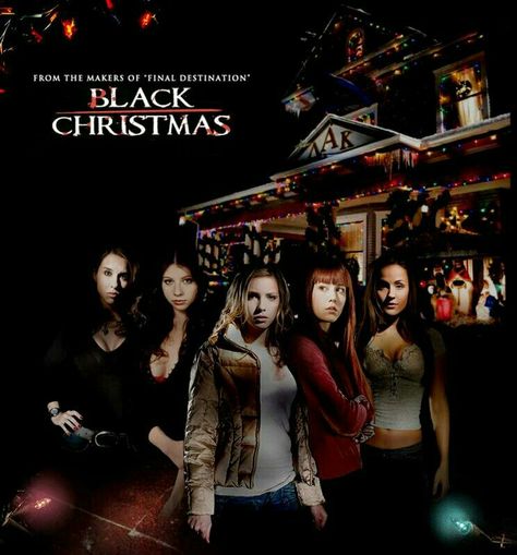 Black Christmas Remake Horror Movie Slasher Black Christmas 1974, Christmas Horror Movies, American Horror Story Asylum, Scream 1996, Christmas Horror, Halloween 1978, Christmas Films, Fan Poster, Worst Movies