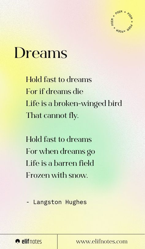 Poems About Students, Poem About Dreams In Life, Poems About Dreams Inspiration, Poem With Author, English Poem For Magazine, Self Written Poems In English, Short Poem In English, Poems On Dreams, Short Poems By Famous Poets