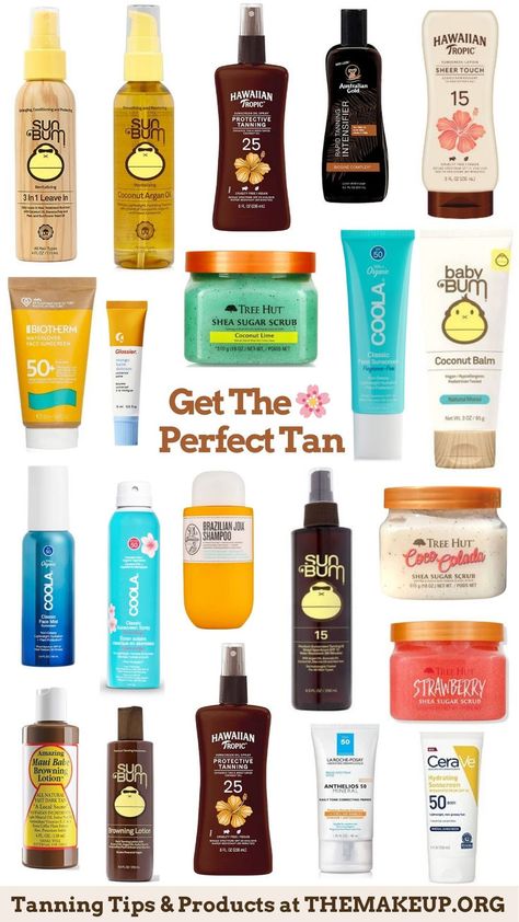 Tanning tips: How To Tan With These Best tanning products essentials Healthy Lunch For Teens, Tanning Schedule, Best Tanning Products, Tanning Goals, Spray Tan Tips, Tanning Spray, How To Tan, Tanning Routine, Safe Tanning