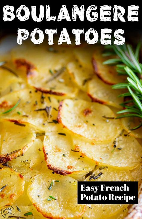 Oven Baked Sliced Potatoes, Layered Potato Bake, Onion Bake, Boulangere Potatoes, Side Dishes For Salmon, French Potatoes, Best Potato Recipes, Layered Potato, Potatoes And Onions