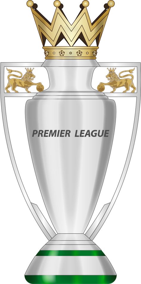 Premier League trophy Football Trophy Design, Premier League Background, Trophy Tattoo, Premier League Trophy, Chelsea Football Club Wallpapers, Wolf Vector, Salon Decals, Soccer Awards, Manchester United Premier League