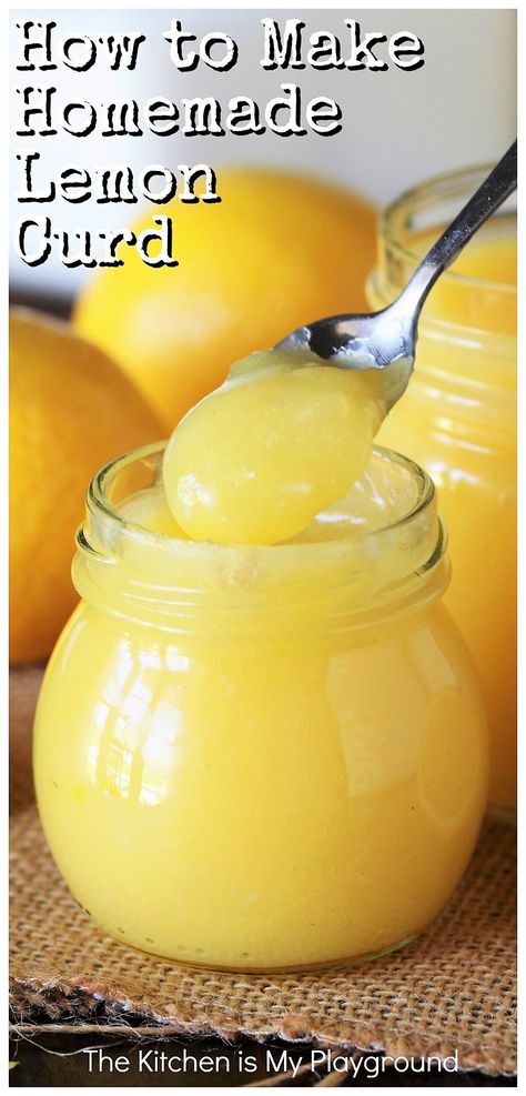 Citron Recept, Pudding Recept, Mango Curd, Mousse Dolce, Easy Lemon Curd, Homemade Lemon Curd, Lemon Curd Recipe, Lemon Dessert Recipes, Curd Recipe