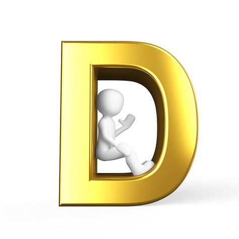 D Letter Images, D Letter, The Letter D, Sculpture Lessons, Alphabet Letters Design, White Figures, Funny Emoticons, 3d Letters, Letter D