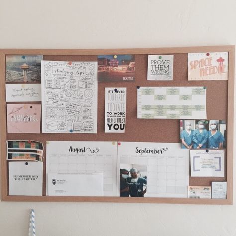 Uploaded by alyona's house. Find images and videos about school, study and школа on We Heart It - the app to get lost in what you love. Cork Board Ideas For Bedroom, Uni Room, Study Room Decor, Cute Room Decor, Cork Board, Board Ideas, Room Organization, Aesthetic Room Decor, Cheap Home Decor