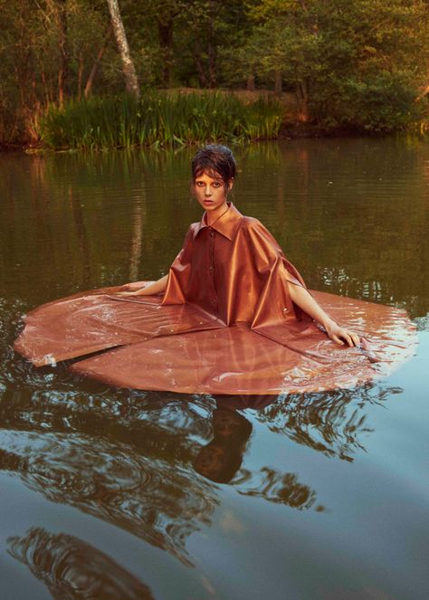 The Light Is Coming Fashion Editorial | Wonderland Magazine Nature Editorial, Artistic Fashion Photography, Water Shoot, Wonderland Magazine, The Light Is Coming, Creative Fashion Photography, Mode Editorials, Shotting Photo, High Fashion Photography