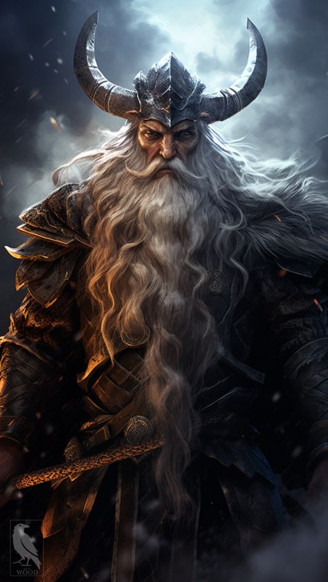 Viking Images Norse Mythology, Odin Viking God, Odin God Art, Odin Fantasy Art, Odin Character Design, Nordic Viking Aesthetic, Odin Aesthetic, Vikings Aesthetic, Odin Art