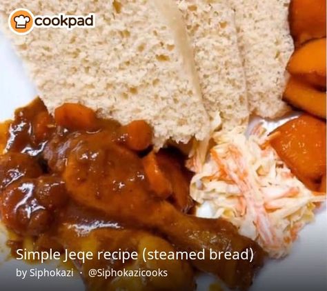 Simple Jeqe recipe (steamed bread) Steamed Bread Recipe, Steamed Bread, Different Cultures, Morning Tea, Bread Recipe, Cooking Tips, Bread Recipes, Bathroom Ideas, Great Recipes