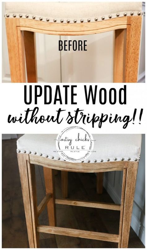 How To Restain Wood, Restaining Wood Furniture, Dusting Spray, Thrifty Decor, Into The Wood, Into The Woods, Oak Furniture, Furniture Restoration, Paint Furniture