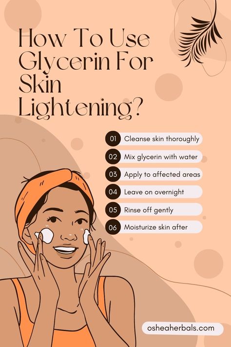 Skin Glow Use Of Glycerin For Skin, How To Use Glycerin For Skin, How To Use Glycerin For Face, How To Lighten Skin, Glycerin For Face, Glycerine For Skin, Glycerin Uses, Glycerin For Hair, Face Serums